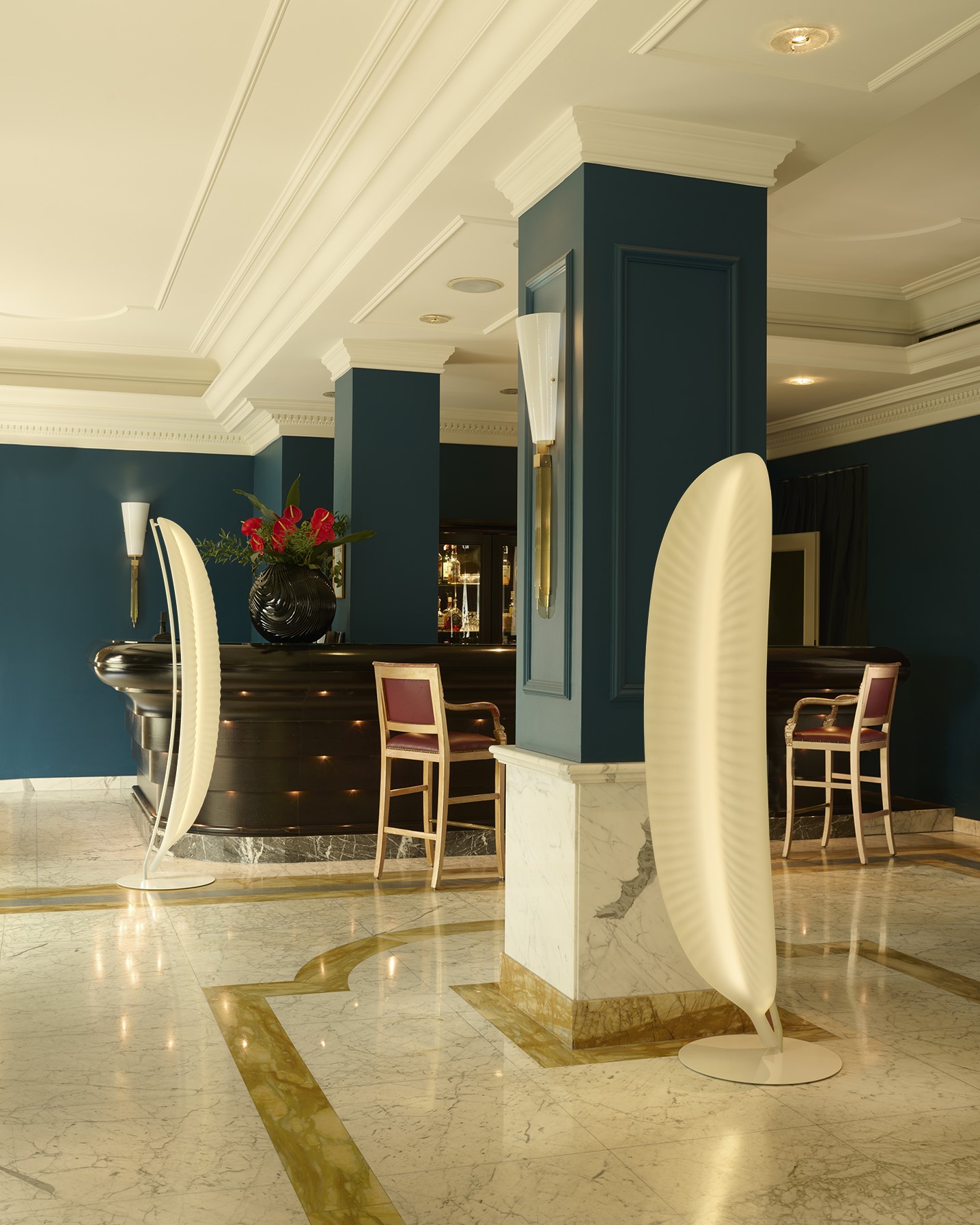 Ein echtes Statement: Die Banana Leaf Leuchte von SLIDE verbindet Kunst, Design und Licht im Außenbereich