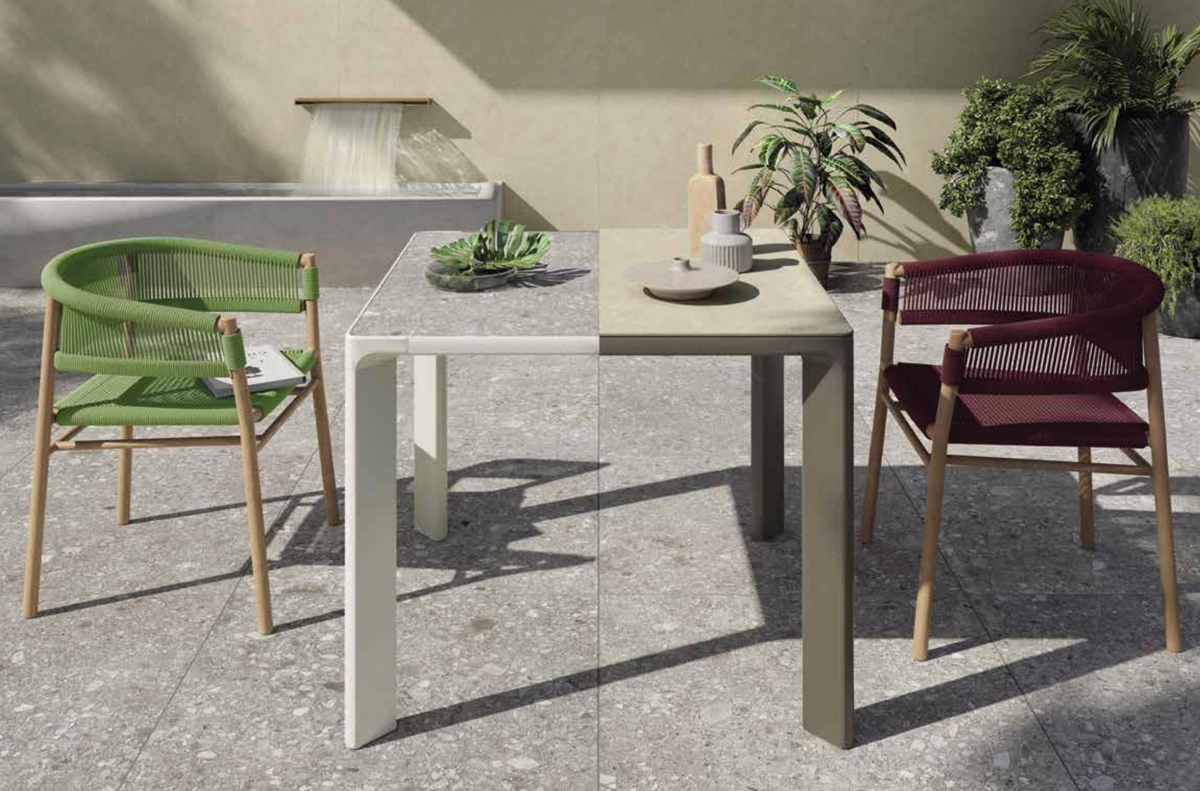 Mix & Match: Die "Soul" Kollektion von Mirage mit Feinsteinzeug.